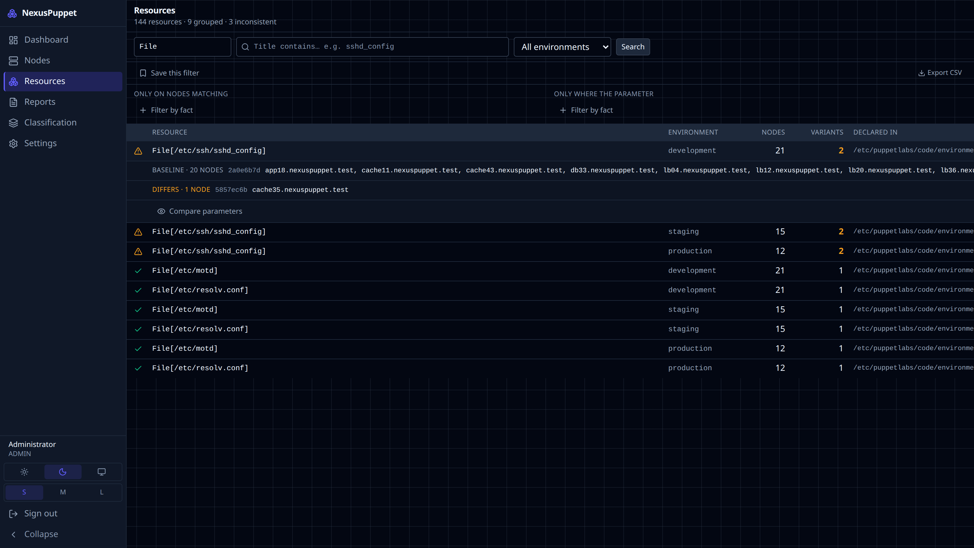 Resource search